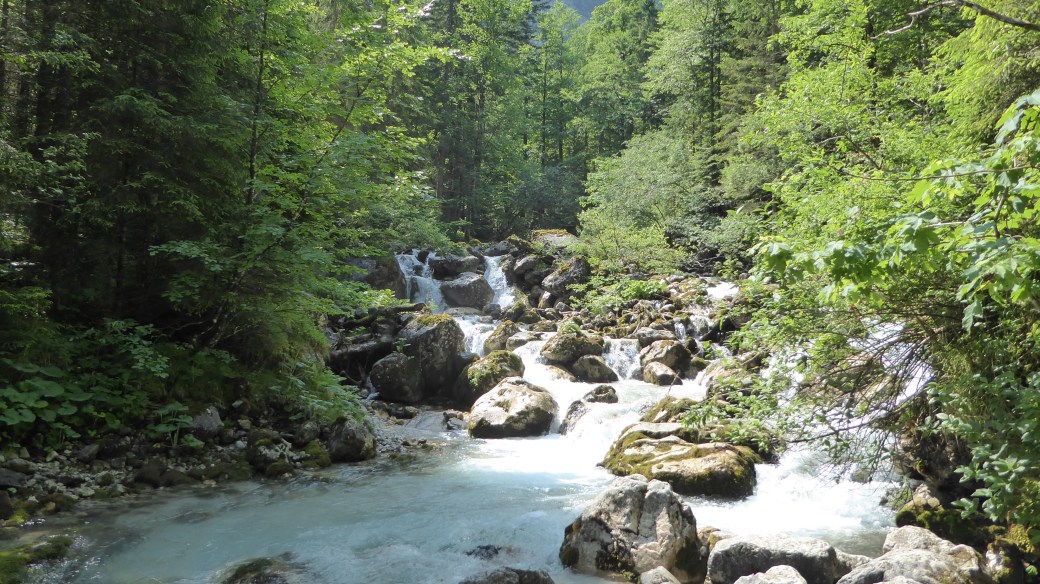 Höllentalklamm, Greinau, Zugspitze P1050370