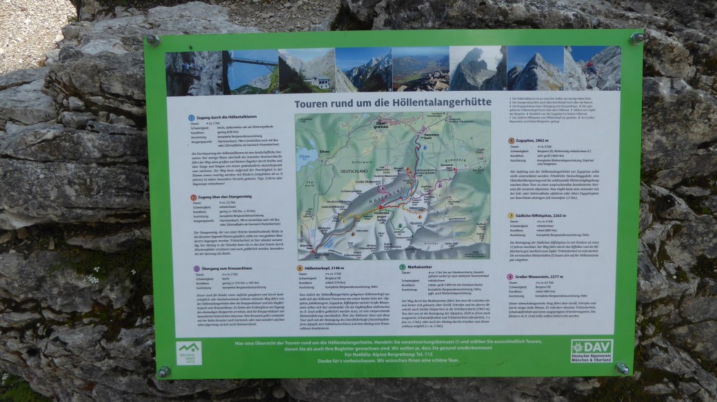 Höllentalklamm, Greinau, Zugspitze P1050562