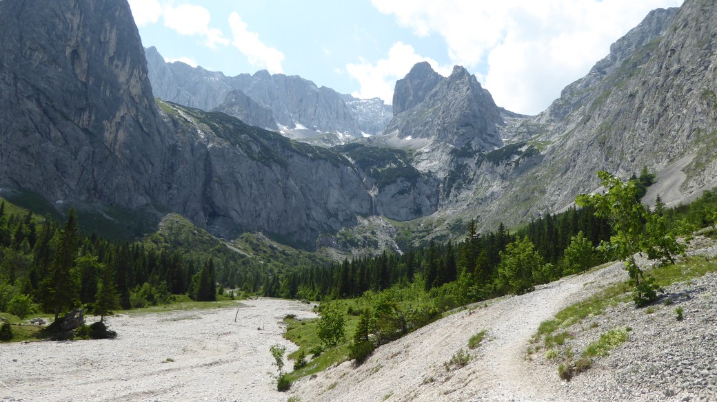 Höllentalklamm, Greinau, Zugspitze P1050563